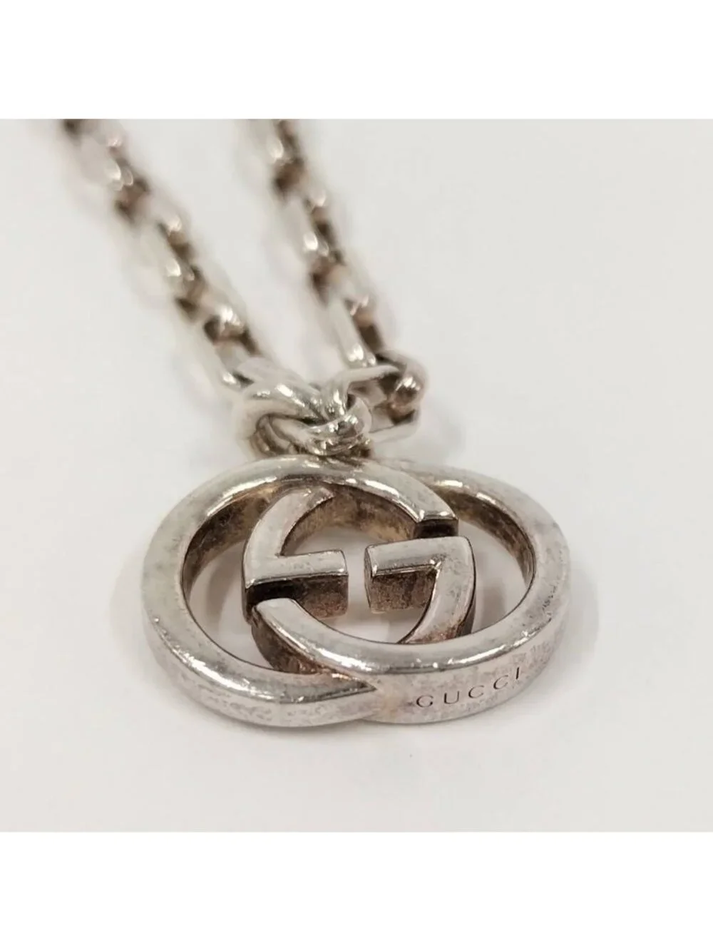 Gucci Interlocking Bracelet Silver